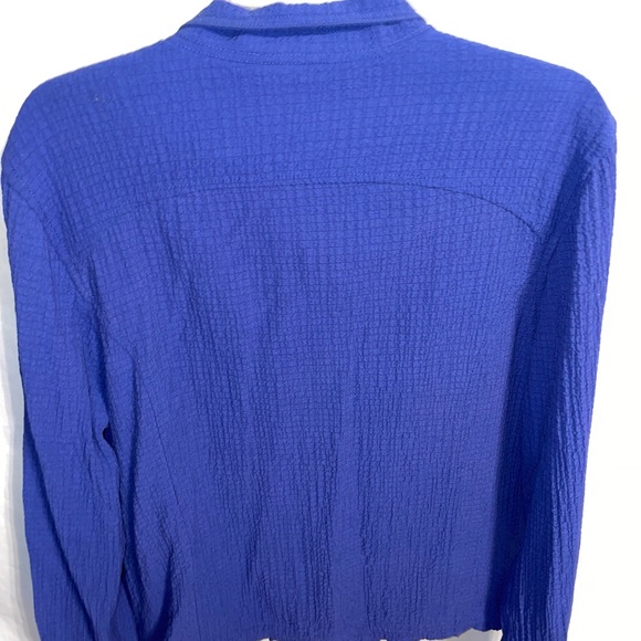 Orvis Light Jacket Men’s Size Medium Blue Zip Front Long Sleeve - Picture 8 of 12